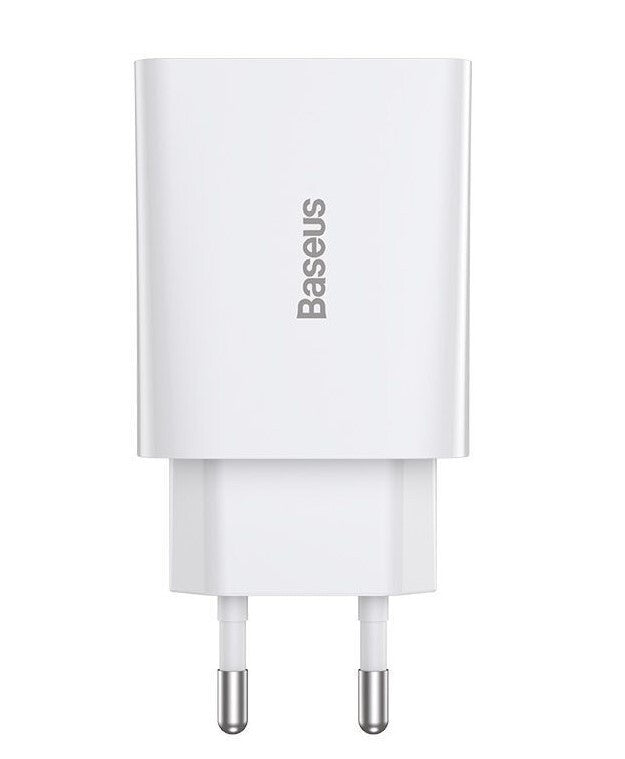 Baseus Speed Mini Smartphone Hvid Vekselstrøm Hurtig opladning Indendørs