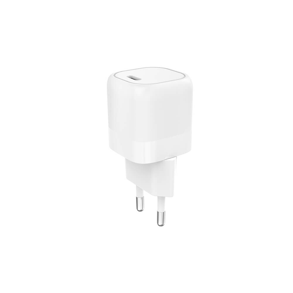 Gear Lader 220V 1xUSB-C PD/PPS 25W, Kabel USB-C-USB-C 1m