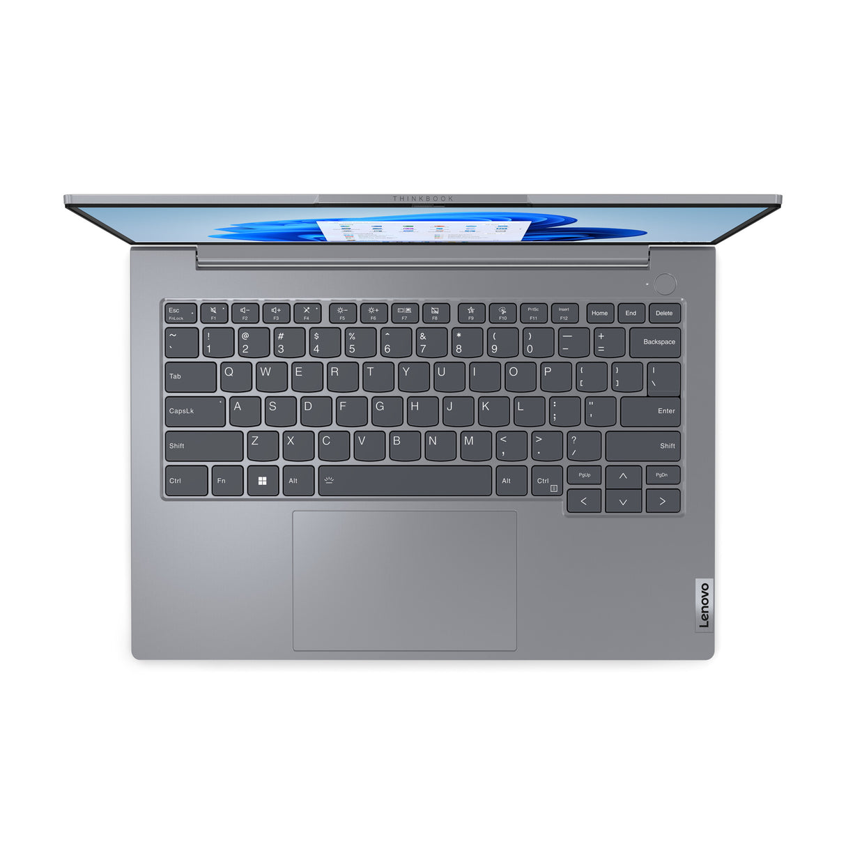 Lenovo ThinkBook 14 G6 IRL Intel® Core™ i5 i5-13420H Laptop 35,6 cm (14") WUXGA 16 GB DDR5-SDRAM 512 GB SSD Wi-Fi 6 (802.11ax) Windows 11 Pro Nordisk Grå