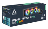 ARCTIC Liquid Freezer III Pro 360 A-RGB Processor Væskekølingssæt 12 cm Sort 1 stk