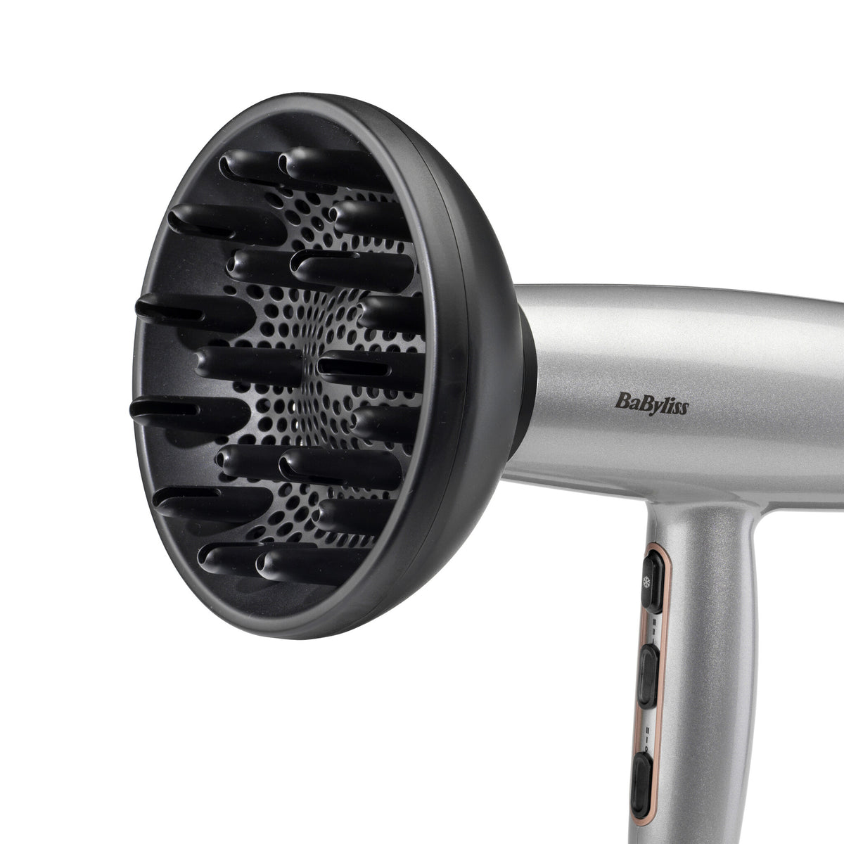 BaByliss Cosmos D580DE hårtørrer 2100 W Satin stål