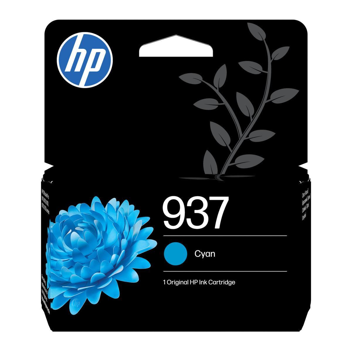 HP 937 Cyan 800 sider Blæk