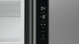 Bosch Serie 4 KFN96VPEA side-by-side køle-fryseskab Fritstående 605 L Rustfrit stål