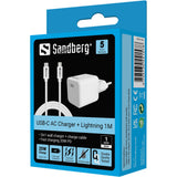 Sandberg USB-C AC Charger +Lightning 1M