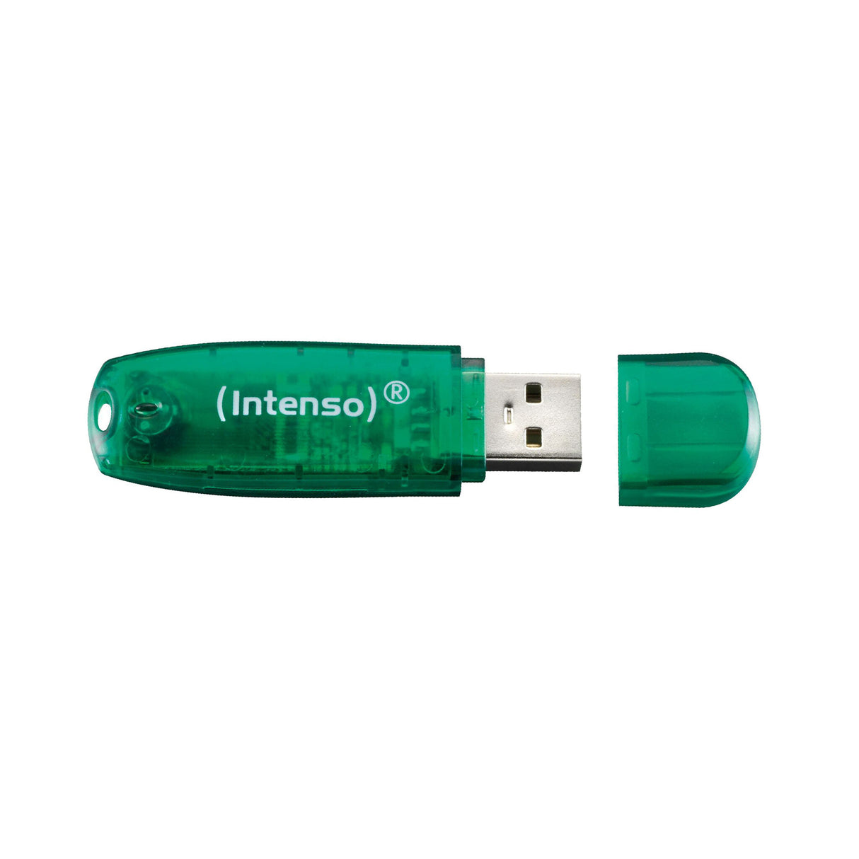 Intenso Rainbow Line USB-nøgle 8 GB USB Type-A 2.0 Grøn