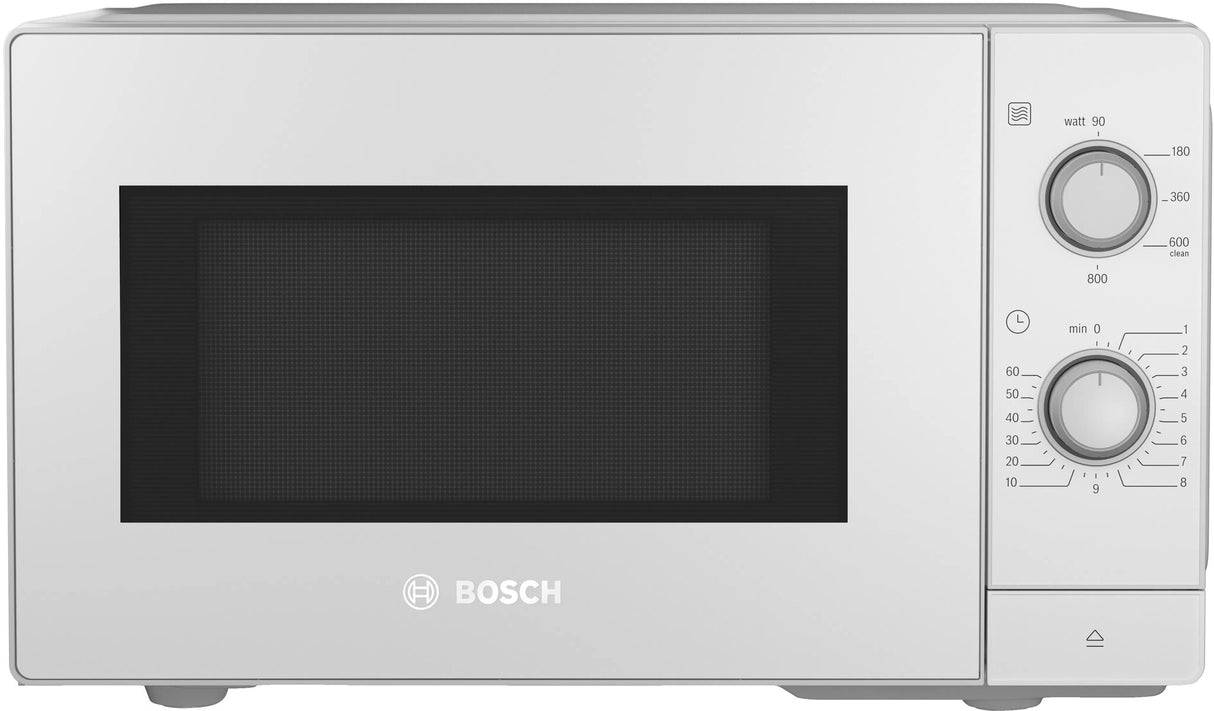 Bosch Serie 2 FL020MW0 Hvid Solo mikroovn Bordplade 20 L 800 W