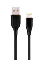 Gembird GMB Audio CC-USB2S-AM8PM-1.5M-BK Lightning kabel 1,5 m Sort