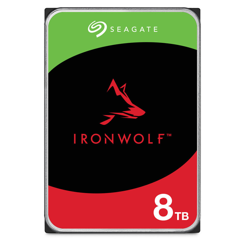 Seagate IronWolf ST8000VN002 harddisk 8 TB 5400 rpm 256 MB 3.5" Serial ATA III