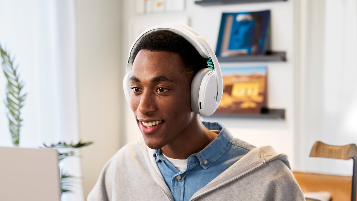Logitech G G325 LIGHTSPEED Headset Trådløs Spil USB Type-C Bluetooth Hvid