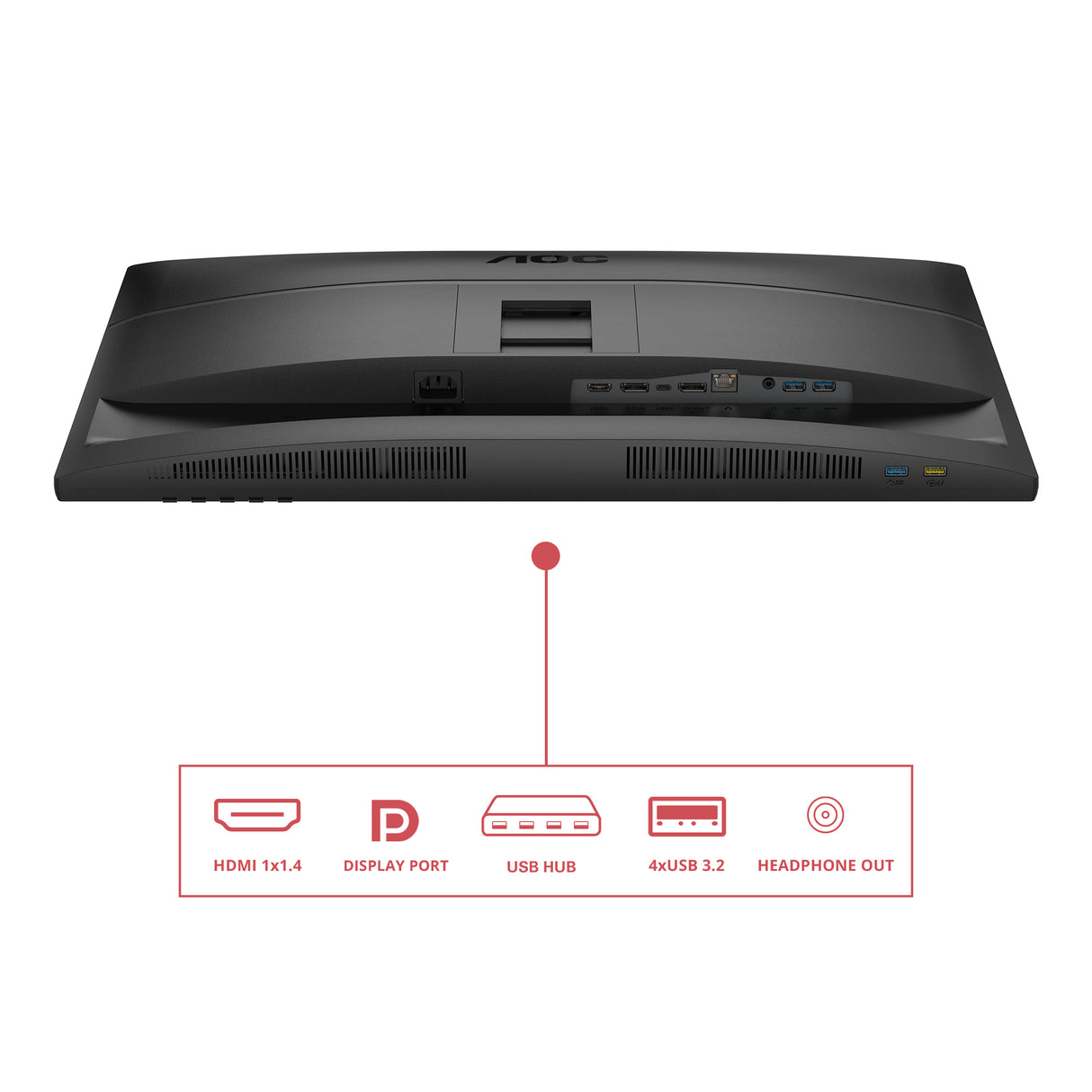 AOC 27E4CV 27 IPS 1920 x 1080 (Full HD) HDMI DisplayPort USB-C 120Hz