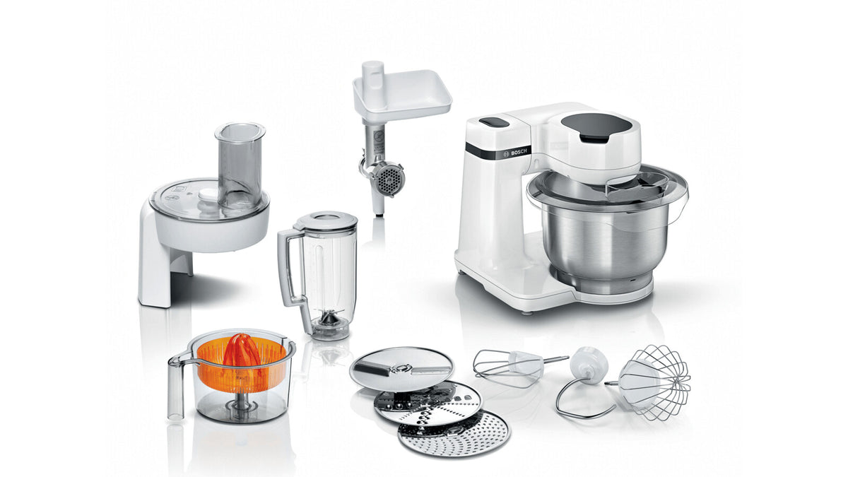 Bosch Serie 2 MUMS2EW40 foodprocessor 700 W 3,8 L Hvid