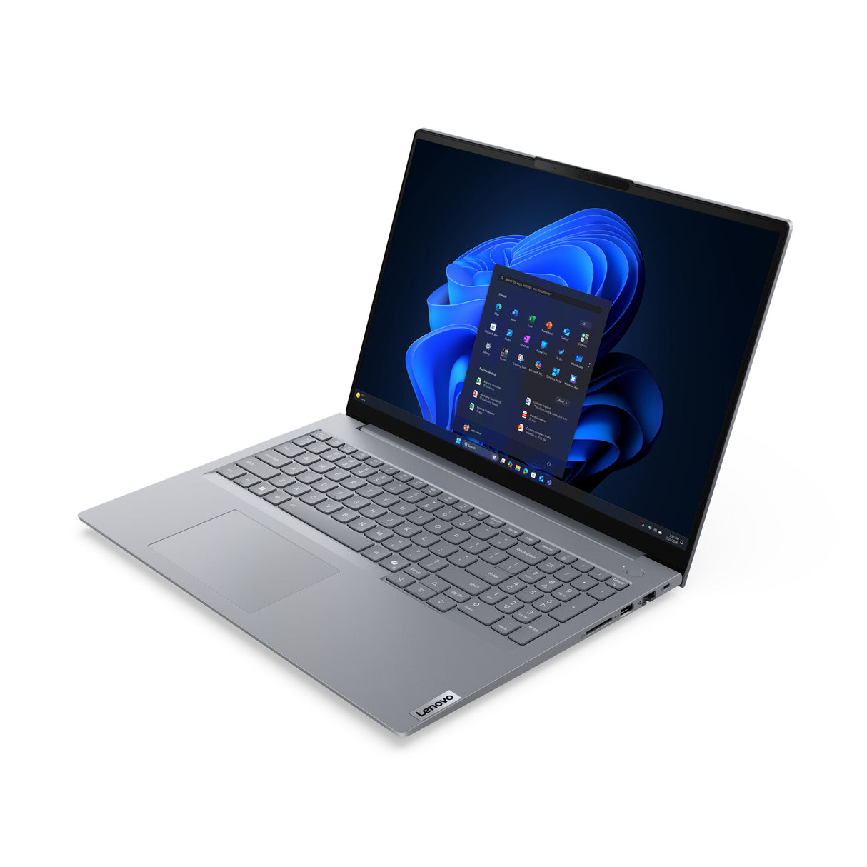 Lenovo ThinkBook 16 G9 AHP AMD Ryzen™ 7 250 Laptop 40,6 cm (16") WUXGA 16 GB DDR5-SDRAM 512 GB SSD Wi-Fi 7 (802.11be) Windows 11 Pro Grå Engelsk