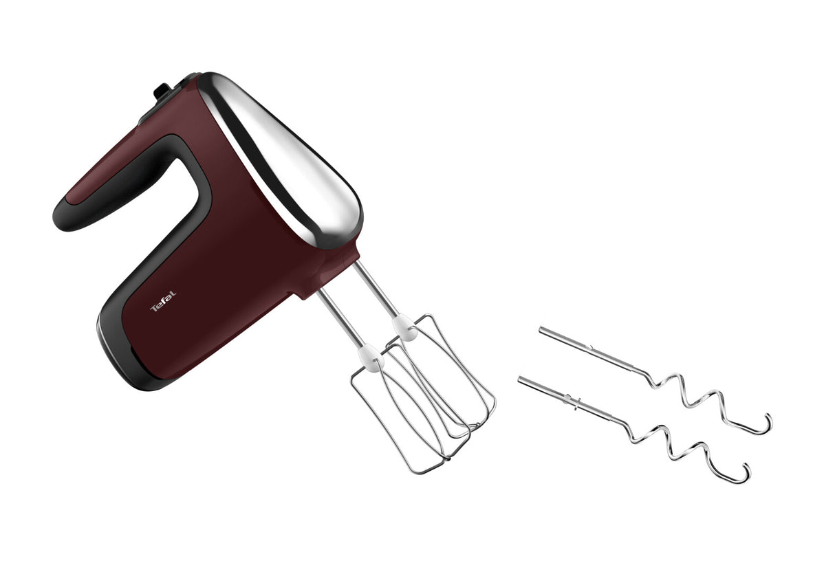 Tefal Powermix Silence HT6525 Håndmixer 600 W Rød