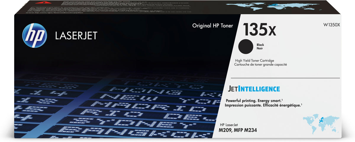 HP 135X Sort 2400 sider Toner W1350X