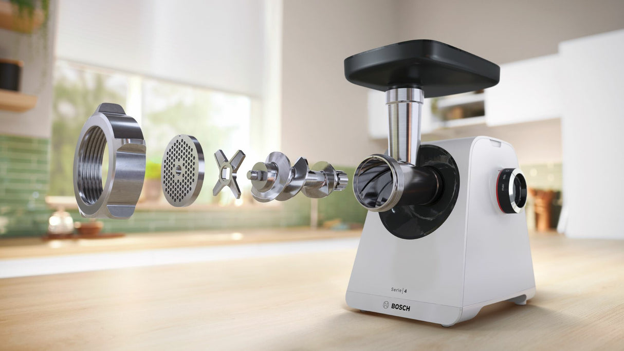 Bosch Serie 4 MFWS420W kødhakker 1300 W Hvid