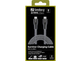SANDBERG Survivor USB-C Cable 2M 100W