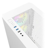 Montech Air 100 ARGB Mini Tower Hvid