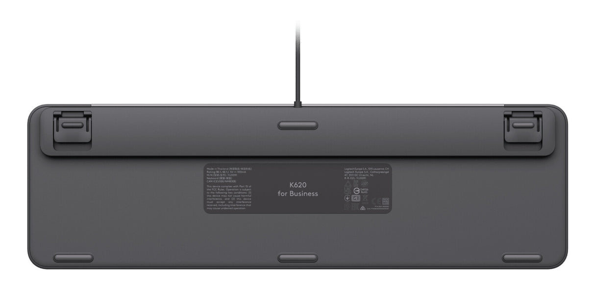 Logitech Signature Slim K620 For Business tastatur Universel USB QWERTY US International Grafit