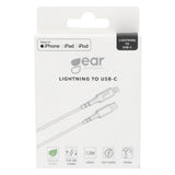 Gear Ladekabel USB-C til Lightning 1m Hvid MFI C94
