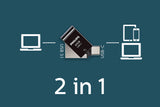 Philips FM64DC152B/00 USB-nøgle 64 GB USB Type-A 3.2 Gen 1 (3.1 Gen 1) Sort, Sølv