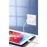 Gear Lader 220V 1xUSB 2,4A Hvid Lightning Kabel 1m MFI C89