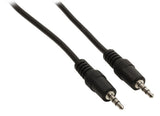 Valueline VLAP22000B05 lydkabel 0,5 m 3.5mm Sort