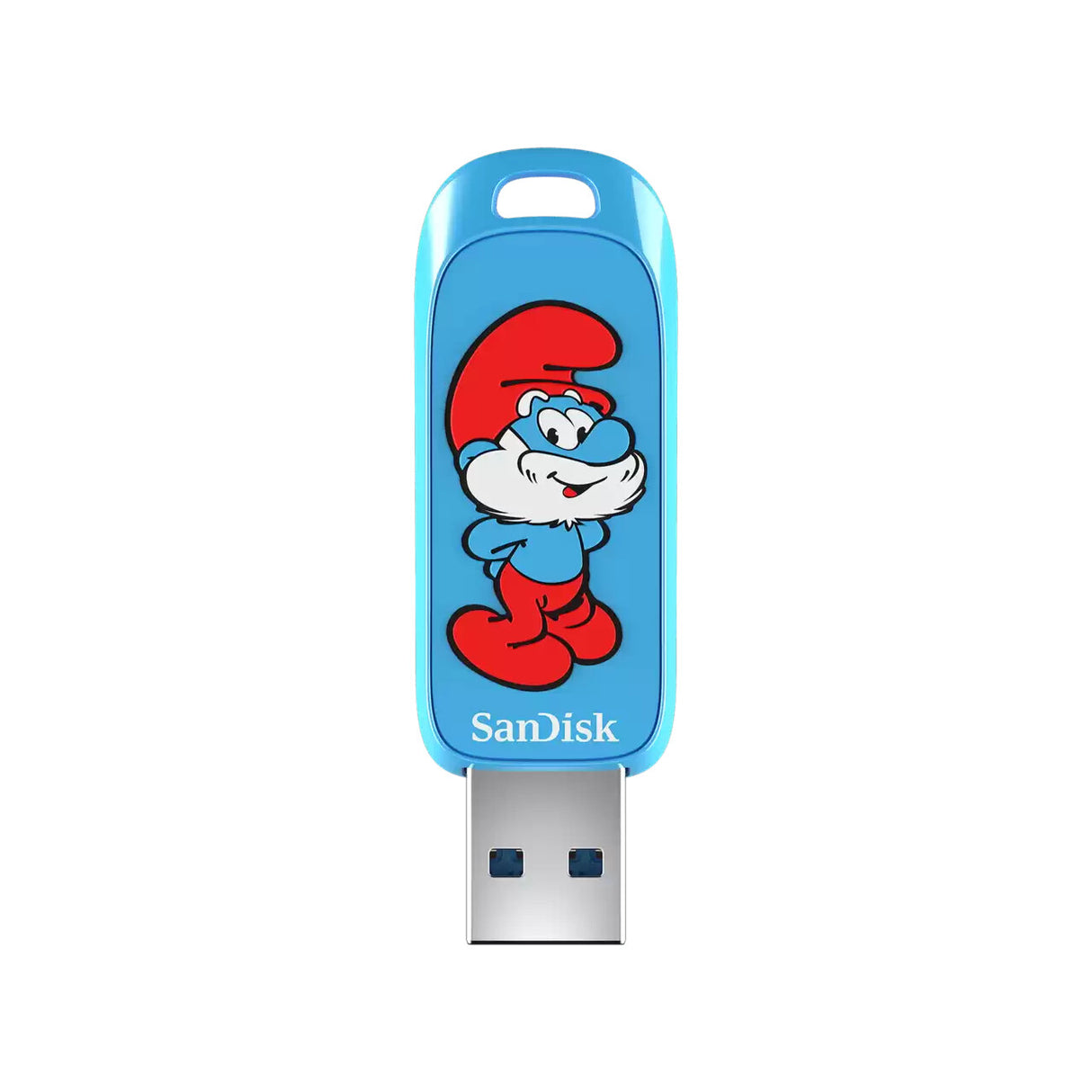 SanDisk Smurfs USB-nøgle 128 GB USB Type-A 3.2 Gen 1 (3.1 Gen 1) Blå