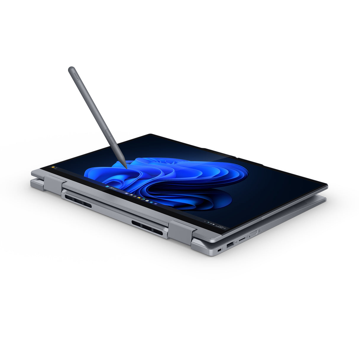 Lenovo ThinkBook 14 2-in-1 G5 IAU Intel Core Ultra 5 225U Hybrid (2-i-1) 35,6 cm (14") Berøringsskærm WUXGA 16 GB DDR5-SDRAM 512 GB SSD Wi-Fi 6E (802.11ax) Windows 11 Pro US International Grå