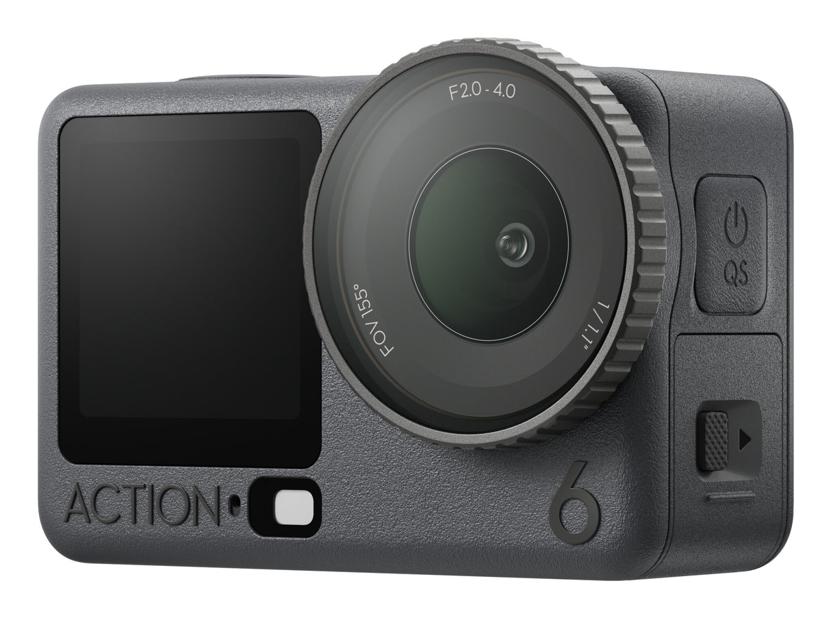 DJI Osmo Action 6 Adventure Combo kamera til actionsport 38 MP 4K Ultra HD CMOS 25,4 / 1,1 mm (1 / 1.1") Wi-Fi 149 g