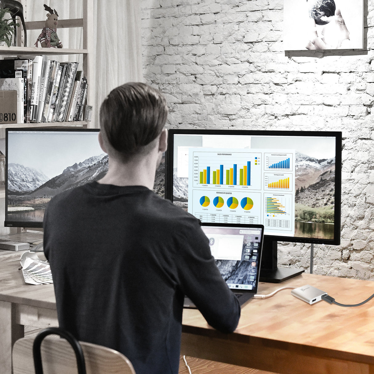 J5 Create USB 3.0 to dual HDMI 380007 multi-monitor adapter
