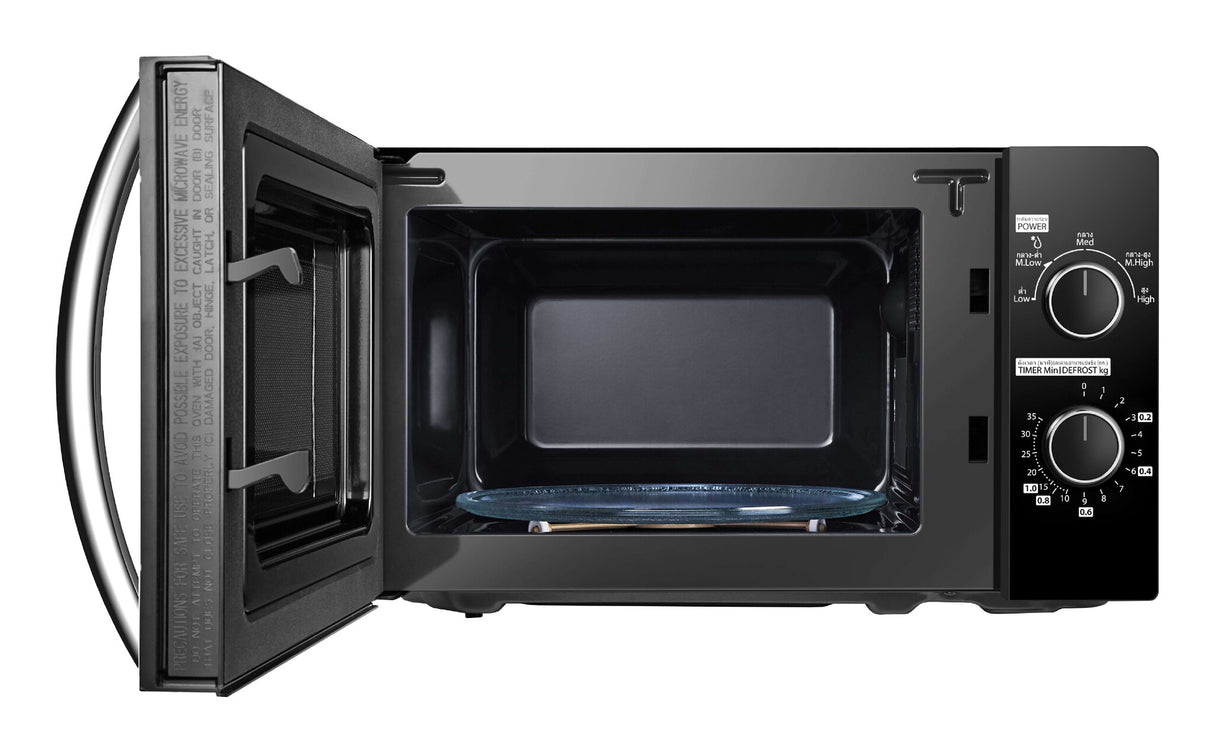 Toshiba MWP-MM20P Sort Solo mikroovn Bordplade 20 L 1050 W