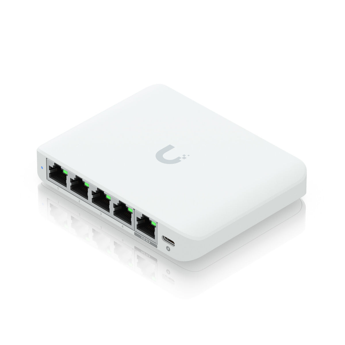 Ubiquiti UniFi Switch Flex Mini 2.5G Switch 5-porte 2.5 Gigabit Ethernet PoE