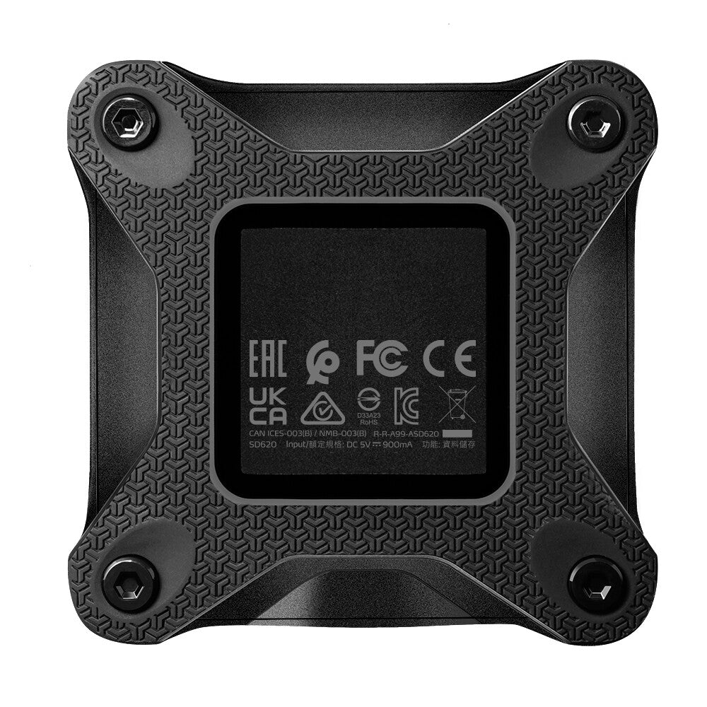 ADATA SD620 1 TB Micro-USB B 3.2 Gen 2 (3.1 Gen 2) Sort