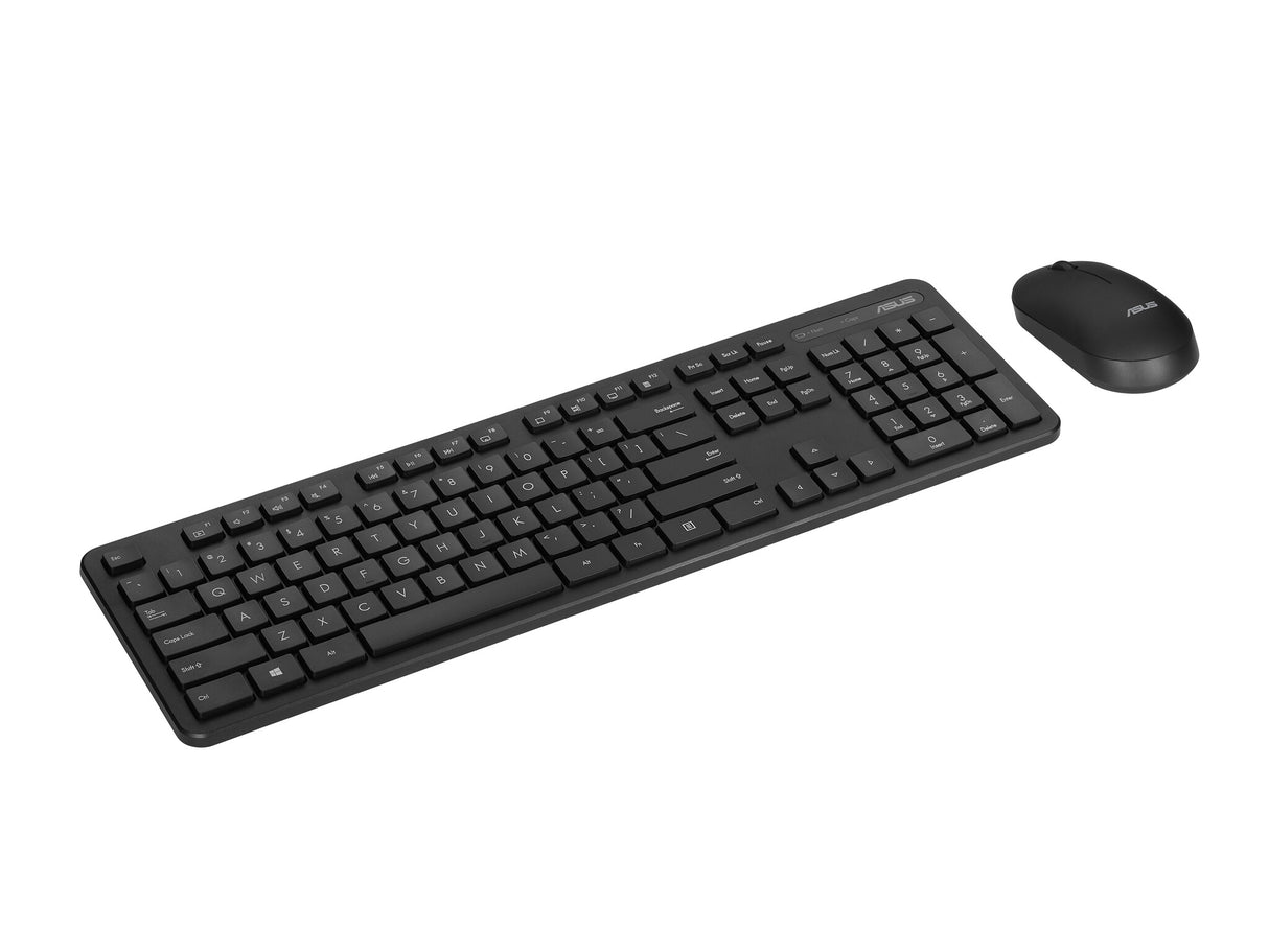ASUS CW100 tastatur Mus inkluderet Universel RF trådløst QWERTY US engelsk Sort