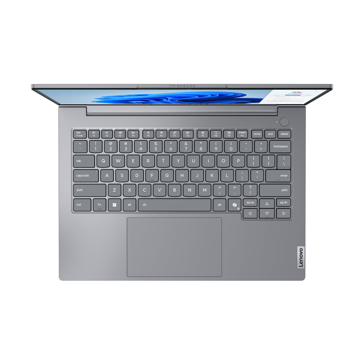 Lenovo ThinkBook 14 G8 IRL Intel Core 5 210H Laptop 35,6 cm (14") WUXGA 16 GB DDR5-SDRAM 512 GB SSD Wi-Fi 6E (802.11ax) Windows 11 Pro Engelsk Grå