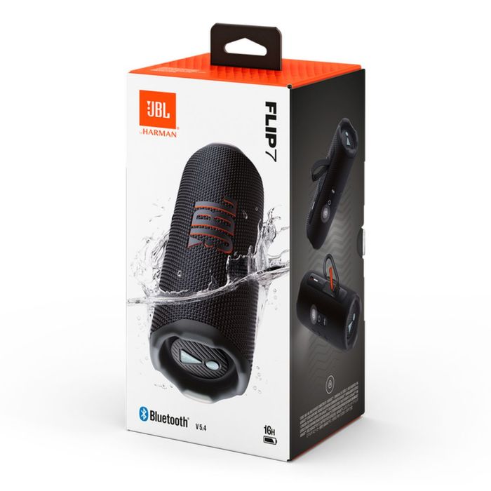 JBL Flip 7 Bluetooth trådløs højttaler sort