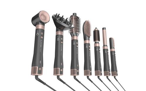 GA.MA Multistyler UniQ Vibrance Airflow Grå, Lyserød 1500 W 1,8 m