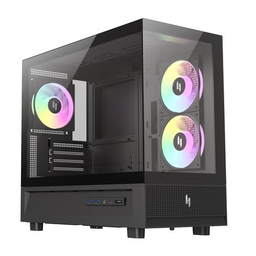 GameMax NEX C31 BK computer case Black