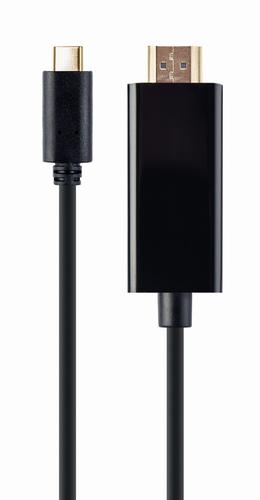 Gembird A-CM-HDMIM-01 video cable adapter 2 m USB Type-C HDMI Black