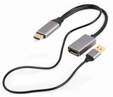 Gembird A-HDMIM-DPF-02 video cable adapter 0.1 m HDMI Type A (Standard) DisplayPort Black