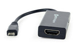 Gembird A-MHL-003 USB graphics adapter Black