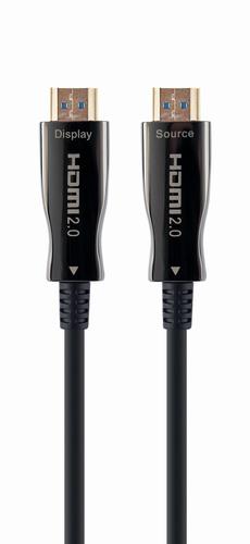 Gembird CCBP-HDMI-AOC-20M-02 HDMI cable HDMI Type A (Standard) Black