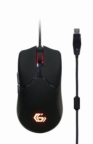 Gembird GGS-UMGL4-01 keyboard Mouse included Gaming USB QWERTY US English Black