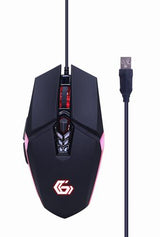 Gembird GGS-UMGL4-02 keyboard Mouse included Gaming USB QWERTY US English Black