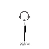 Gembird GHS-05-O headphones/headset Wired Head-band Gaming Black, Orange