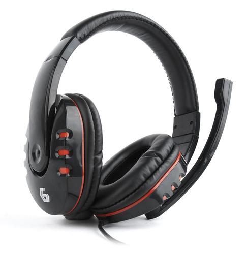 Gembird GHS-402 headphones/headset Wired Head-band Gaming Black