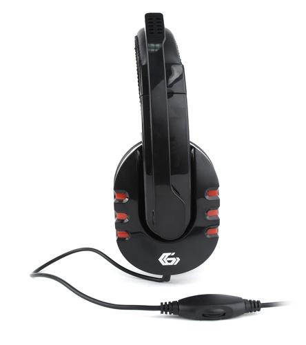 Gembird GHS-402 headphones/headset Wired Head-band Gaming Black