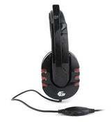 Gembird GHS-402 headphones/headset Wired Head-band Gaming Black