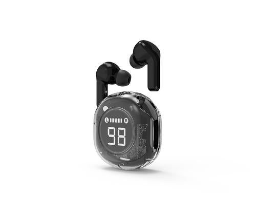 Gembird GMB Audio TWST-01-BK headphones/headset Wireless In-ear Calls/Music USB Type-C Bluetooth
