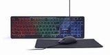 Gembird KBS-UML-01 keyboard Mouse included Home USB QWERTY US English Black